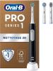 Image Brosse À Dents Électrique Oral-B Pro 1 + Chargeur et 3 brossettes