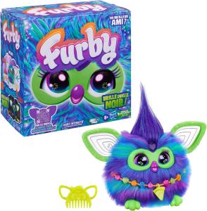 Image Peluche Parlante Hasbro Furby Galaxie - Dès 6 Ans - Brille dans Le Noir