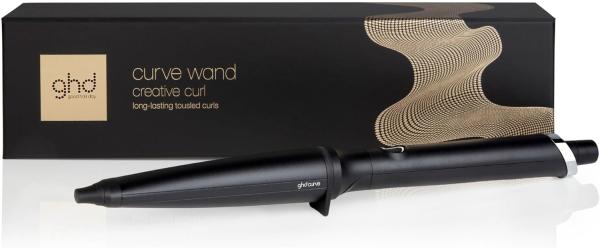 Image Boucleur Cheveux Pro ghd Creative Curl Wand - Fer à Boulcer Wavy naturel facile, rapide - Noir