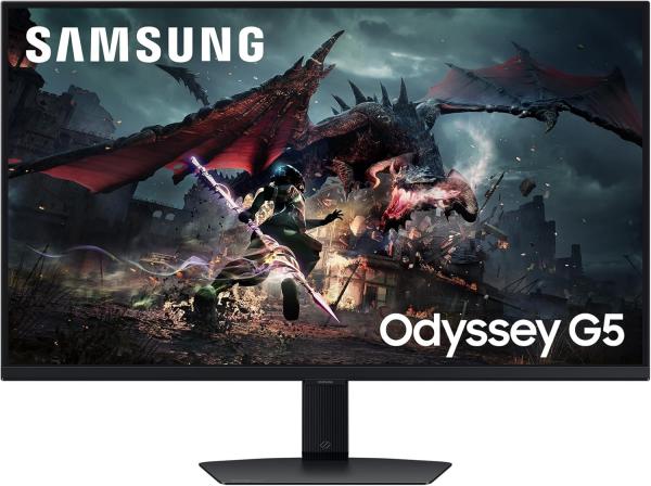 Image Ecran PC 32" QHD Samsung LS32DG502EUXEN Odyssey G50D - 180Hz, 1ms, Dalle Fast IPS 2560x1440, Contraste 1000:1, AMD FreeSync