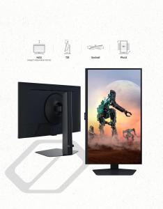 Image Ecran PC 32" QHD Samsung LS32DG502EUXEN Odyssey G50D - 180Hz, 1ms, Dalle Fast IPS 2560x1440, Contraste 1000:1, AMD FreeSync