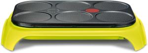 Image Crêpière Electrique Tefal PY559312 Crep'Party Colormania - 1000W - Surface Antiadhésive, Fonction Thermospot, Crêpes, Pancakes, Fabriqué En France