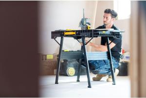 Image Établi pliant STANLEY FMST1-75672 FATMAX - Surface de travail portable - Charge de 450 kg - Noir