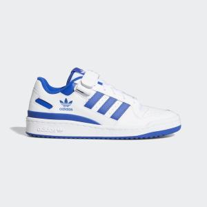 Image Adidas Originals Forum Low - Chaussures Basket Unisexe - FY7756 - Blanc Bleu