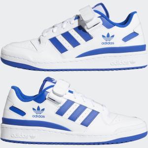 Image Adidas Originals Forum Low - Chaussures Basket Unisexe - FY7756 - Blanc Bleu