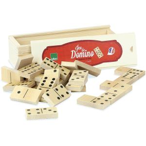 Image Vilac 6058 - Jeu de dominos éducatif en bois - Dès 3ans - 24 Dominos