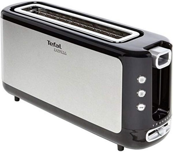 Image Grille-Pain Tefal TL365ETR Express - 37 x 18 x 10 cm - 1000W - Inox/Noir