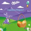 Image Sachet 350g Milka - Petits Œufs en Chocolat de Pâques - Chocolat Blanc Praliné