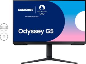Image Ecran PC 32" QHD Samsung G51C ODYSSEY G5 - 165Hz -1ms, Dalle VA - FreeSync Premium Pro - Noir