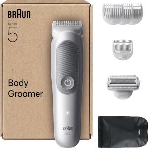 Image Tondeuse Multifonction Braun BG5555 Series 5 SkinGuard + 7 Accessoires De Rasage - Gris