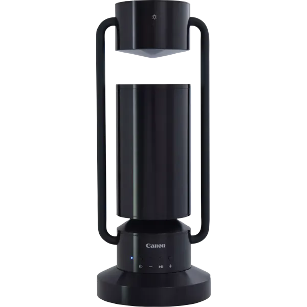 Image Canon Light & Speaker ML-A - Lampe Enceinte Bluetooth sans fil - Aluminium - Noire ou Argent