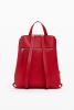Image Desigual Sac à dos moyen à clous Pour Femme - Rouge - Effet cuir -  26,70 x 10,20 x 35,50 cm
