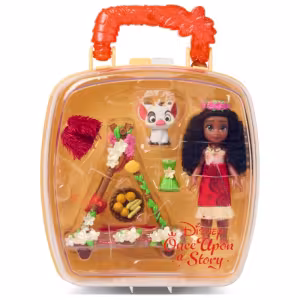 Image Coffret Vaiana Disney Once Upon a Story - Mini poupée + Accessoires