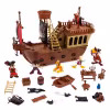 Image Coffret Disney Mickey Pirates des Caraïbes - 7 Pièces - Bateau, Barque et Figurines - H 31 x l 25,2 x P 45,5 cm