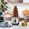 Image Princess XXL - Fontaine à chocolat - Réf 292999 - Inox brossé - 1,1 L - 190W - Acier inoxydable