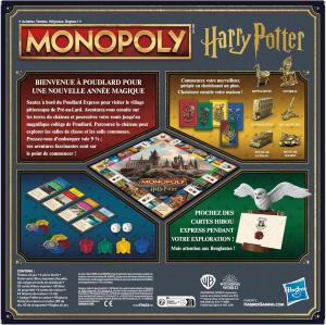 Image Hasbro Gaming Monopoly Harry Potter - Aventures Magiques à Poudlard - Jeu de Société pour 2-6 Joueurs