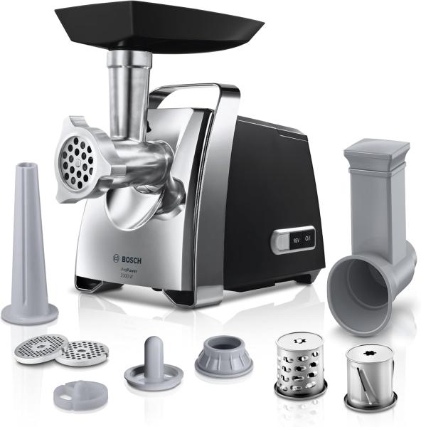 Image Hachoir à viande Bosch MFW67440 ProPower - 700W - Polyvalent - Noir