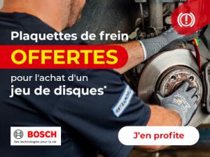 Image 4 Plaquettes de frein Bosch offertes pour l'achat d'un jeu de 2 disques Bosch