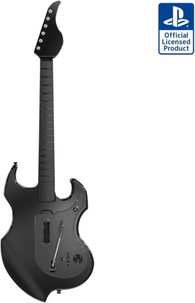 Image Guitare sans fil pliable RIFFMASTER pour PlayStation 5, PlayStation 4 et PC Windows 10/11 - Noir