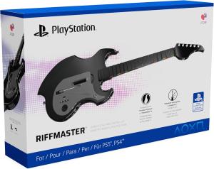 Image Guitare sans fil pliable RIFFMASTER pour PlayStation 5, PlayStation 4 et PC Windows 10/11 - Noir