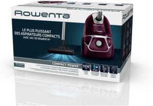 Image Aspirateur avec sac Rowenta RO3969EA Compact Power - 900W - Coloris Aubergine Violet
