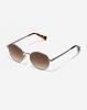 Image Hawkers Gold Havana MOMA - Lunettes de soleil Unisexe -  Verres TR18 Gradient Marron