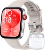 Image Pack Smartwatch Huawei Watch FIT 3 + Ecouteurs Sans Fil Freebuds SE 2 White