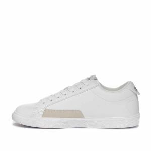 Image Kappa Astrid - Chaussures Basses Femme - Taille 36 à 39 - Blanc, gris foncé