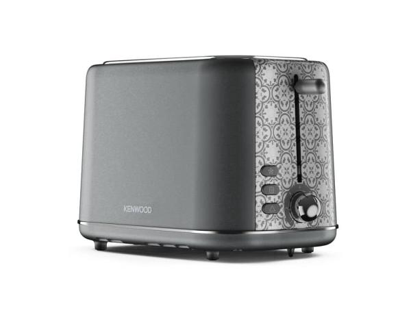 Image Toaster Kenwood TCP05.A0GY Abbey 2 Slot - Grille-pain Inspiration XIXème Siècle - 2 fentes - Gris