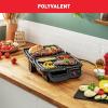 Image Grille Viande Tefal GC305012 Ultra Compact - 2000W - Grill électrique - Noir, Métallique, Titane
