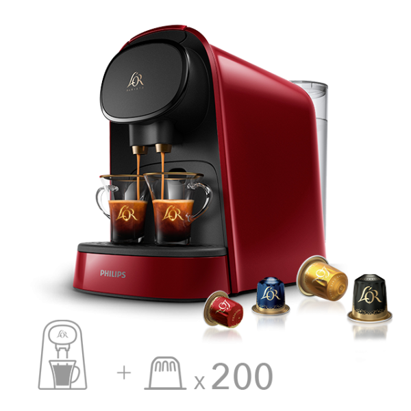 Image Pack L'OR BARISTA Sublime + 100 capsules ou L'OR BARISTA Original + 200 capsules - Lot Machine à café