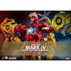 Image Figurine Iron Man 2 - Echelle 1/4 Mark Iv avec portique d'habillage - 49cm - Hot Toys Modèle MAR24101201 Sideshow  - Collector