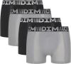 Image Pack x4 Boxers Homme DIM 3D Flex Air Respirabilité & Liberté De Mouvement - 2x Noir et 2x Gris Perle - Taille S à XXL