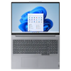 Image PC Portable 16" Lenovo 21KH001TFR ThinkBook 16 G6 IRL ( i7-13700H, RAM 16Go, SSD 512Go, Win 11 Pro) - Arctic Grey - Gris