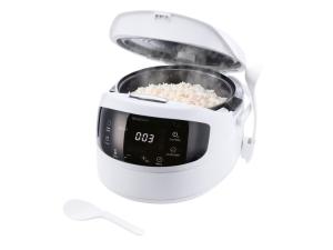 Image SILVERCREST® KITCHEN TOOLS - Cuiseur à riz numérique, 860W - 1.5l - Blanc + Accessoires