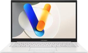 Image PC Portable 14" FHD Asus S1404VA-NK663W Vivobook 14 (Core i5-1335U, rAM 16Go, SSD 1To, Intel Iris X, Win 11) - Blanc