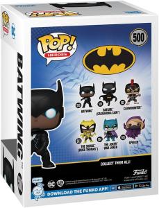 Image Funko Pop! 500 Heroes: Batman WZ - Batwing - Figurine en Vinyle à Collectionner- DC Comics