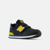 Image New Balance 574 HOOK & LOOP - Chaussures Enfant - Black avec Ginger Lemon ou Black avec Ginger Lemon - Taille 28, 32.5 ou 34.5
