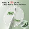 Image Brosse à Dents Électrique Oclean Flow Sonique - Autonomie 180 jours - Etanche  IPX7- Vert