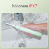 Image Brosse à Dents Électrique Oclean Flow Sonique - Autonomie 180 jours - Etanche  IPX7- Vert