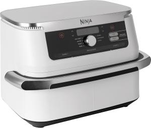 Image Airfryer Ninja Foodi AF500EUWH FlexDrawer  - Friteuse sans huile Double Zone - 10,4 L Blanche