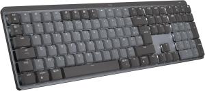 Image Clavier Mécanique Logitech MX Mechanical - Sans Fil Rétroéclairé - USB-C - Multiplateforme - AZERTY - Gris