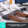 Image Clavier Mécanique Logitech MX Mechanical - Sans Fil Rétroéclairé - USB-C - Multiplateforme - AZERTY - Gris