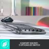 Image Clavier Mécanique Logitech MX Mechanical - Sans Fil Rétroéclairé - USB-C - Multiplateforme - AZERTY - Gris