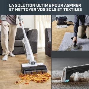 Image Pack Rowenta X-Clean 10 et Clean it - Lot Aspirateur et Shampouineuse - Modèle GZ7540WO + IN5010F0