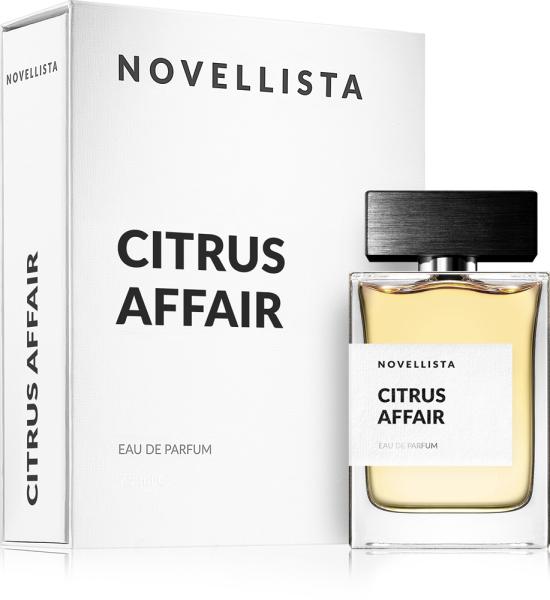 Image Eau de Parfum NOVELLISTA Citrus Affair - Mixte - 75ml + Carnet OFFERT