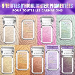 Image Nyx Buttermelt Highlighter Professionnal Makeup - Résiste au transfert - Tient jusqu'à 12h