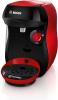 Image Machine à café Bosch TAS103E Tassimo Happy friendly - Intellibrew - OneTouch - 70 boissons chaudes - Rouge et Noir