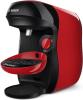 Image Machine à café Bosch TAS103E Tassimo Happy friendly - Intellibrew - OneTouch - 70 boissons chaudes - Rouge et Noir