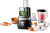 Image Philips HR7530/10R1 - Robot de cuisine compact - Collection Viva - 850W - Noir / Gris - Reconditionné